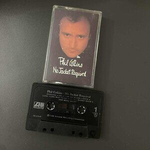 Phil Collins – No Jacket Required Cassette Tape VG+ C43